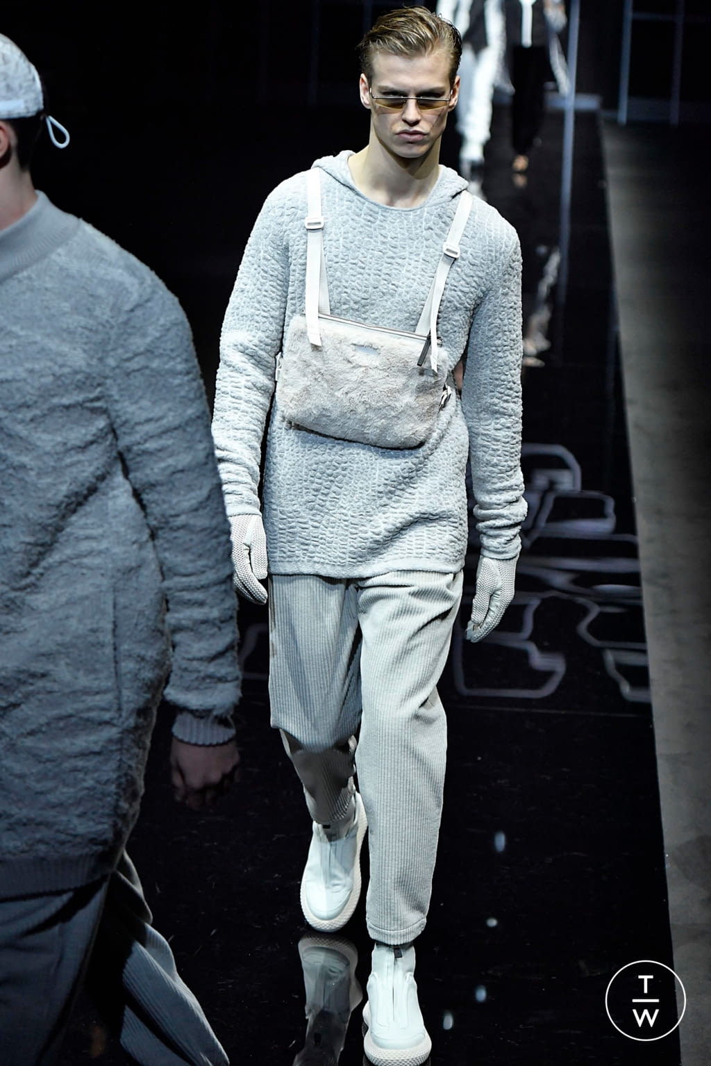 Fashion Week Milan Fall/Winter 2019 look 110 from the Emporio Armani collection menswear