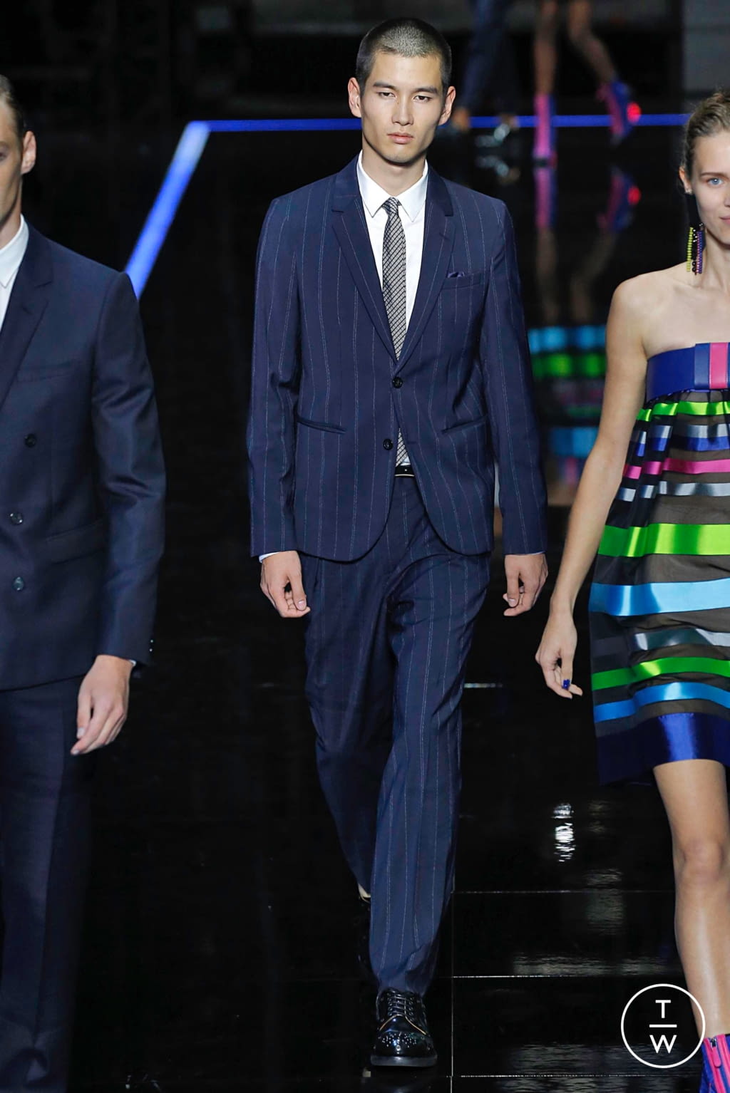 Fashion Week Milan Spring/Summer 2019 look 144 from the Emporio Armani collection 女装