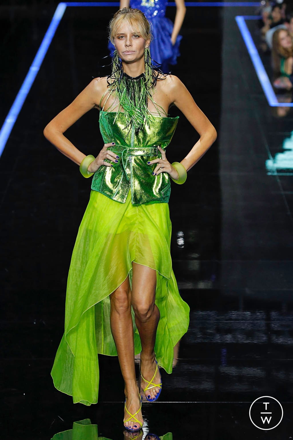 Fashion Week Milan Spring/Summer 2019 look 173 de la collection Emporio Armani womenswear