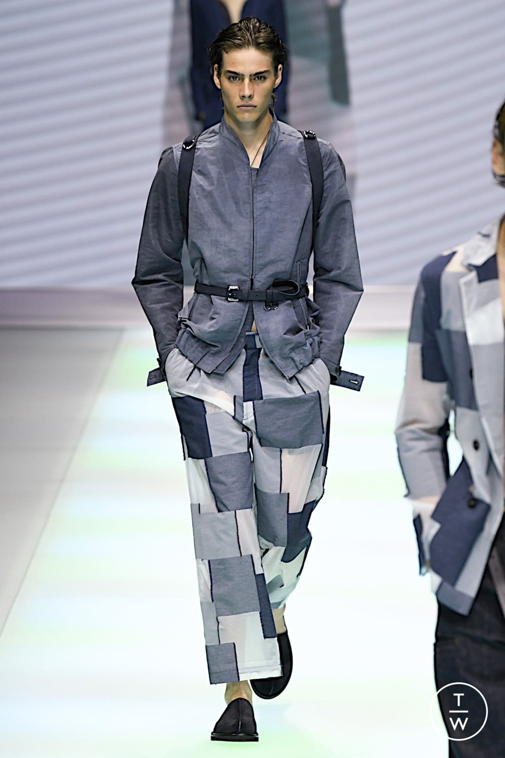 Fashion Week Milan Spring/Summer 2022 look 4 from the Emporio Armani collection womenswear