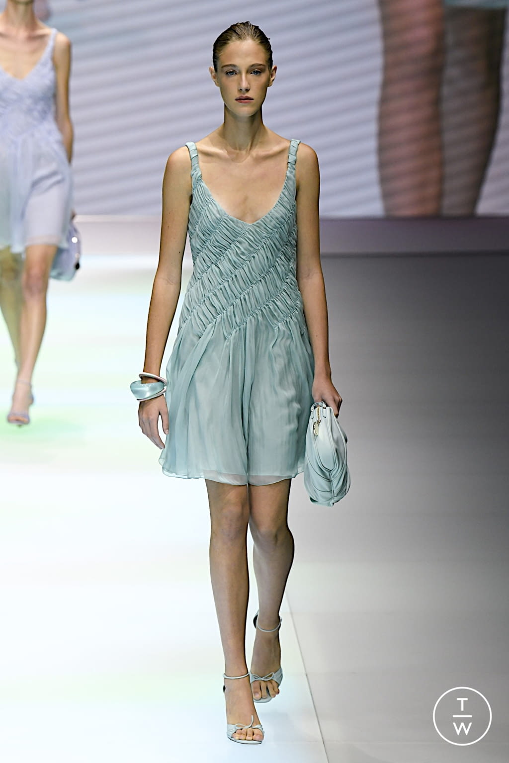 Fashion Week Milan Spring/Summer 2022 look 78 from the Emporio Armani collection womenswear