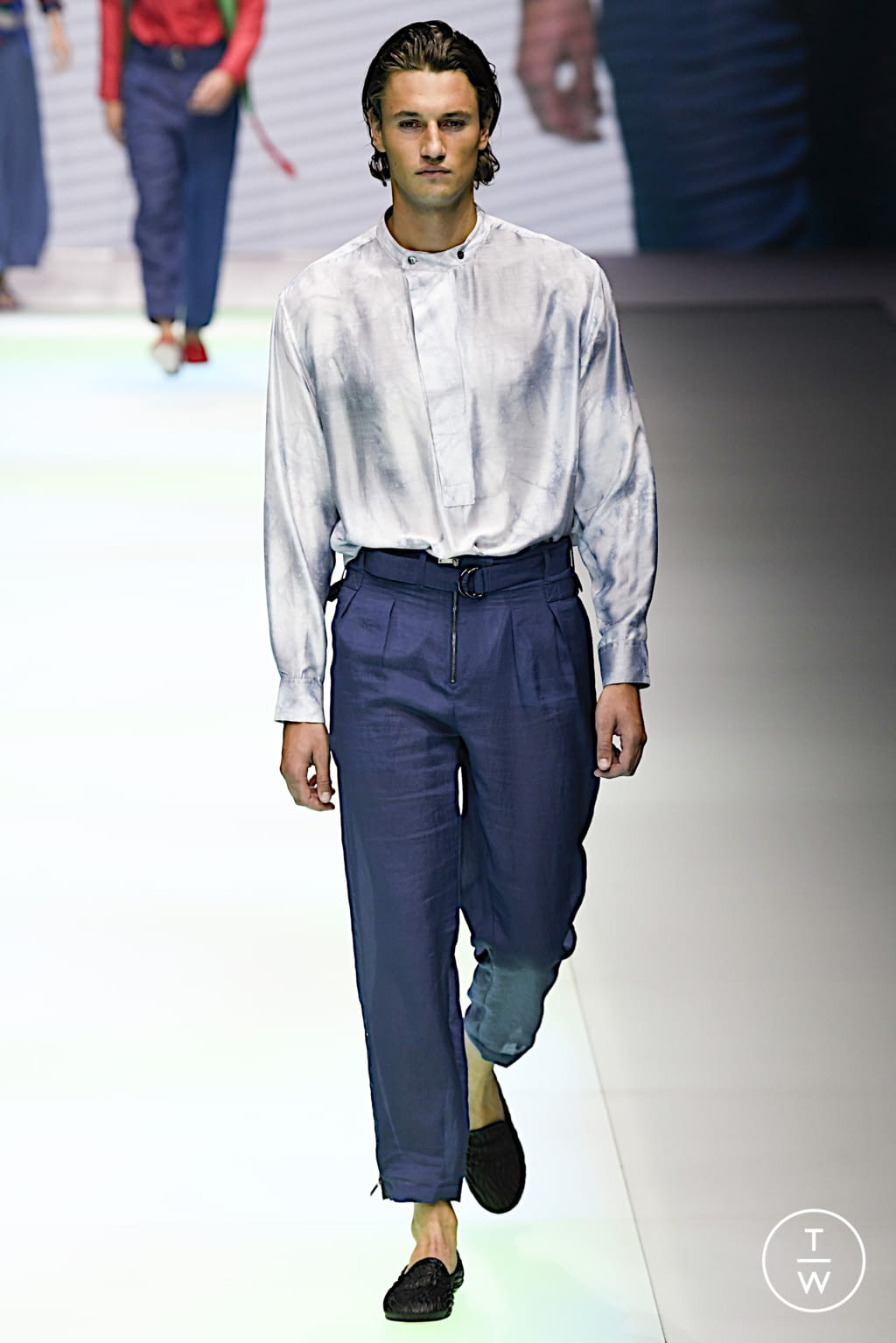 Fashion Week Milan Spring/Summer 2022 look 93 from the Emporio Armani collection womenswear
