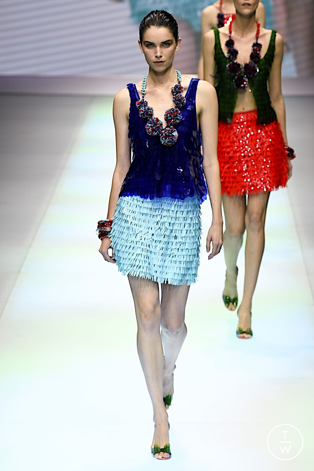 Fashion Week Milan Spring/Summer 2022 look 124 de la collection Emporio Armani womenswear