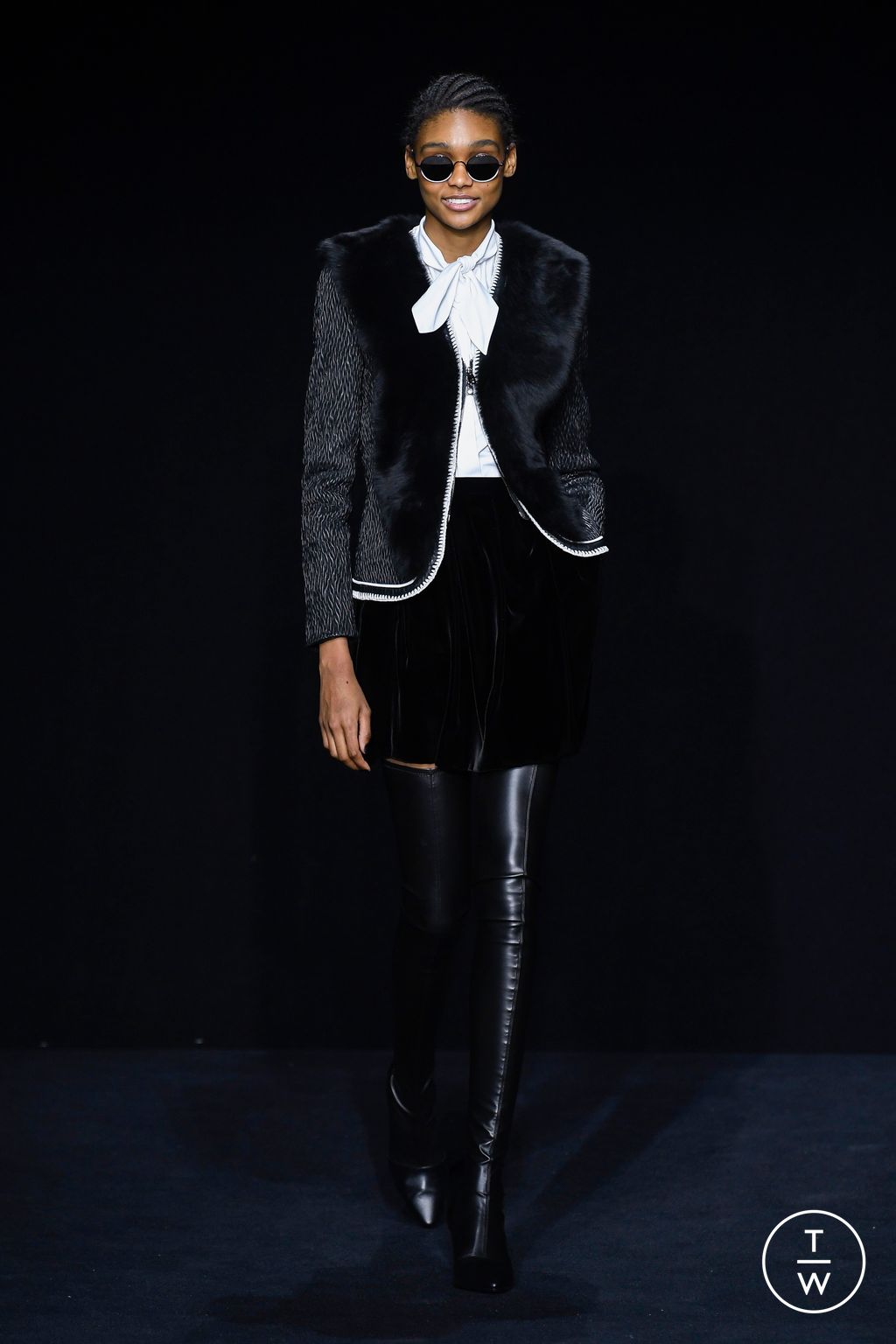 Emporio Armani FW23 womenswear 23 Tagwalk The Fashion Search