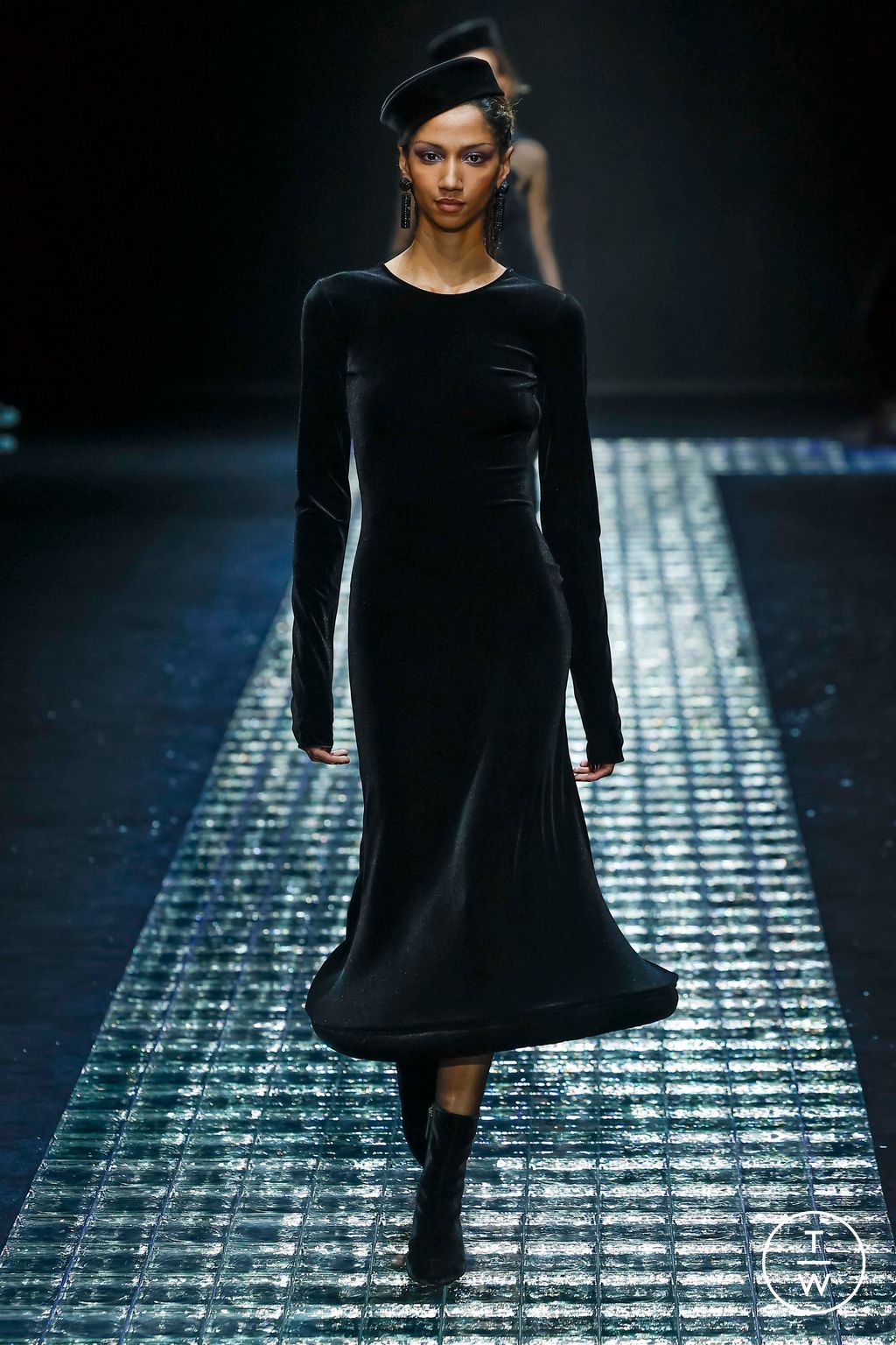 Fashion Week Milan Fall/Winter 2024 look 66 from the Emporio Armani collection womenswear