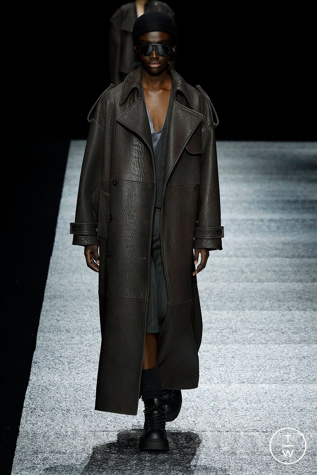 Fashion Week Milan Fall/Winter 2024 look 78 from the Emporio Armani collection 男装