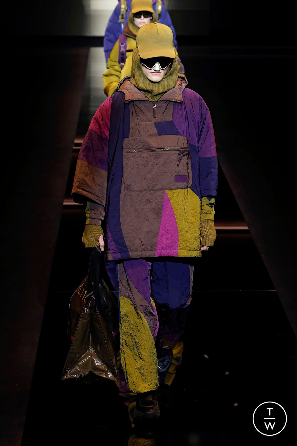 Fashion Week Milan Fall/Winter 2025 look 11 from the Emporio Armani collection menswear