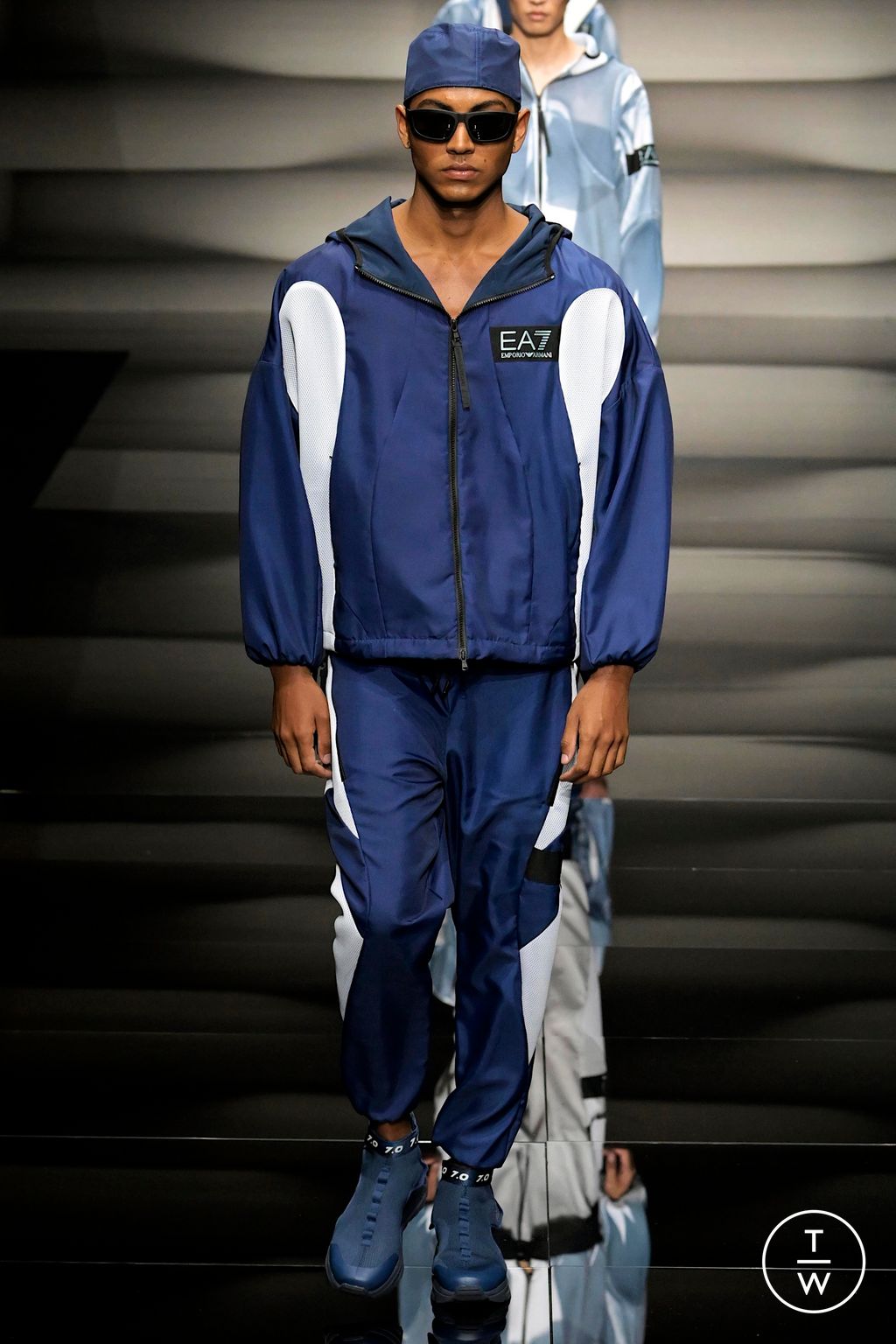 Fashion Week Milan Spring/Summer 2023 look 61 from the Emporio Armani collection menswear