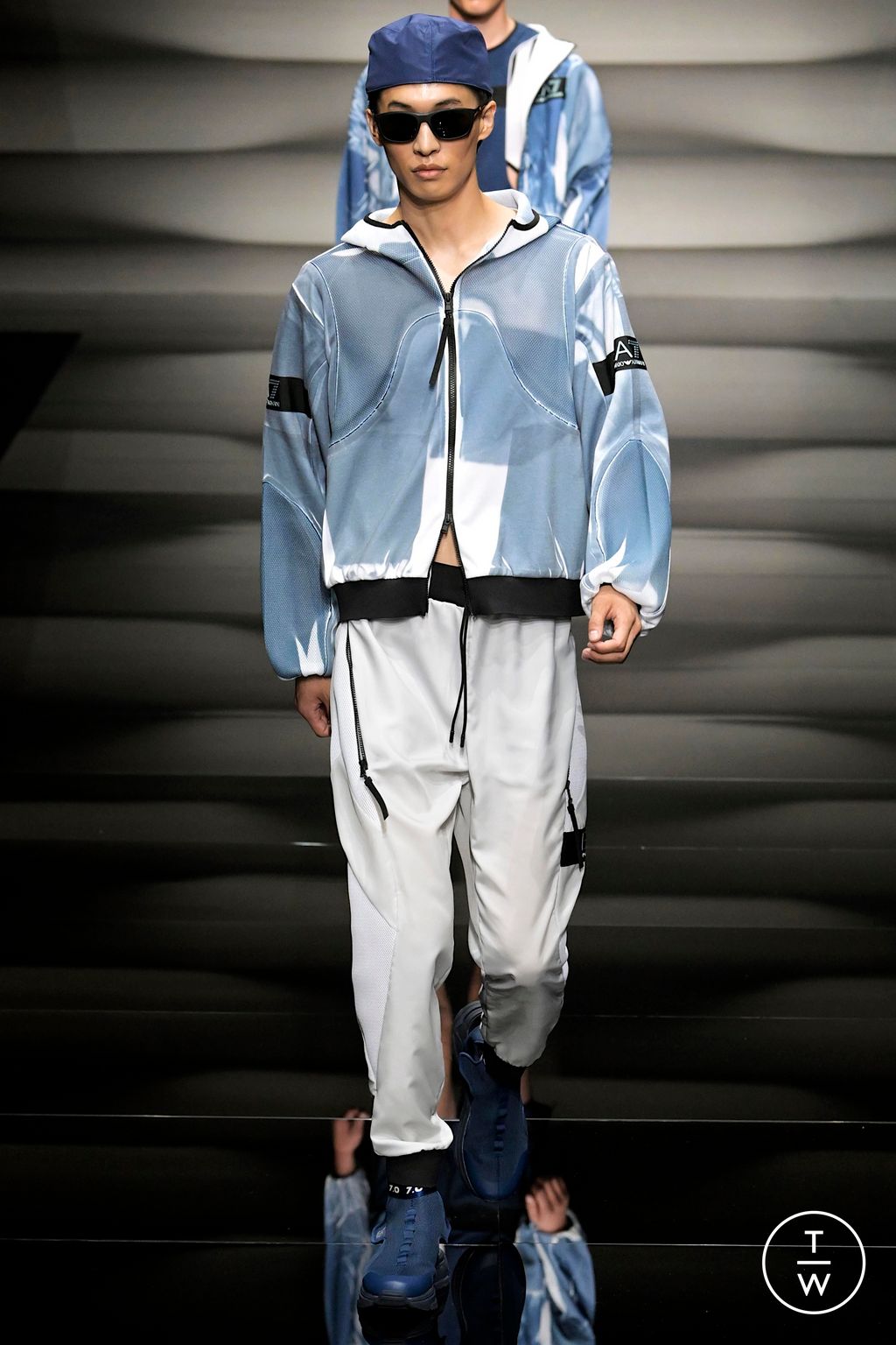 Fashion Week Milan Spring/Summer 2023 look 62 from the Emporio Armani collection menswear