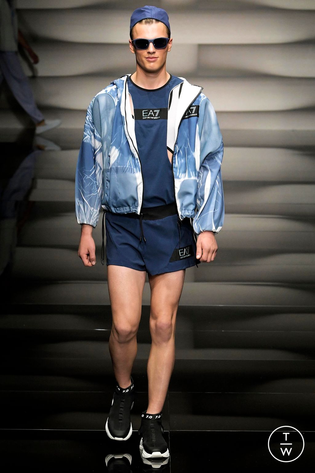 Fashion Week Milan Spring/Summer 2023 look 63 from the Emporio Armani collection menswear