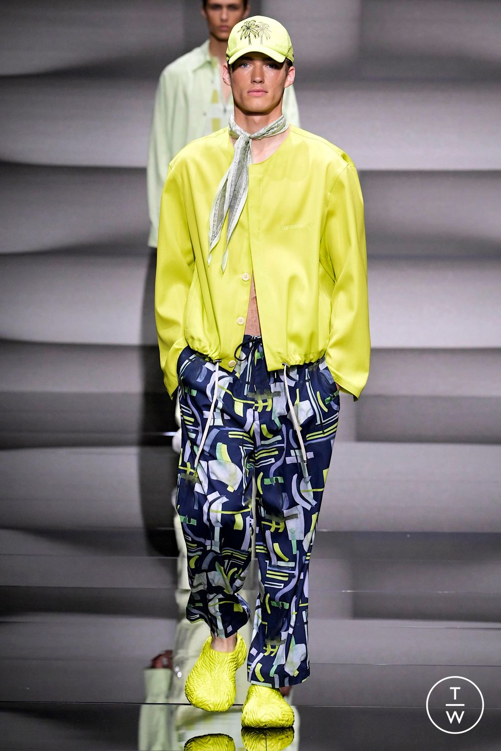 Fashion Week Milan Spring/Summer 2023 look 78 from the Emporio Armani collection menswear