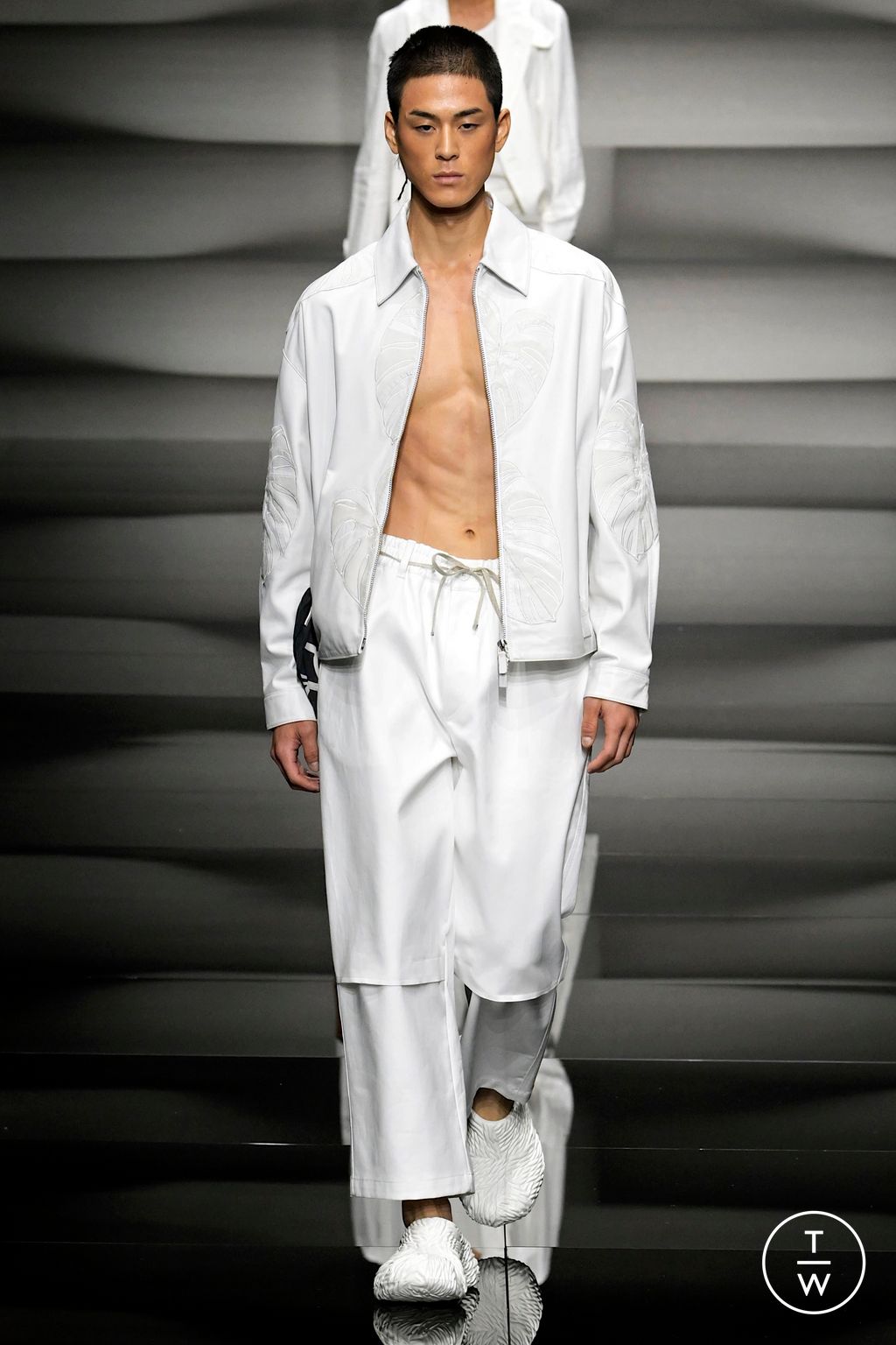 Fashion Week Milan Spring/Summer 2023 look 84 from the Emporio Armani collection menswear