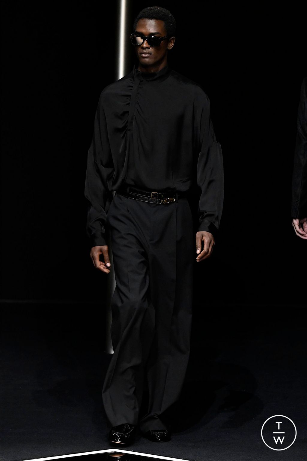 Fashion Week Milan Spring/Summer 2024 look 7 from the Emporio Armani collection menswear