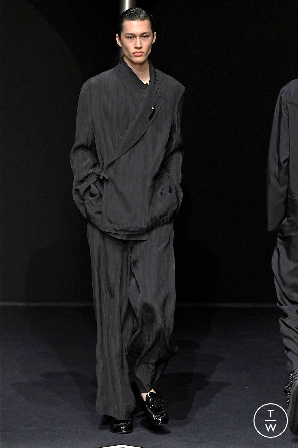 Fashion Week Milan Spring/Summer 2024 look 64 from the Emporio Armani collection menswear