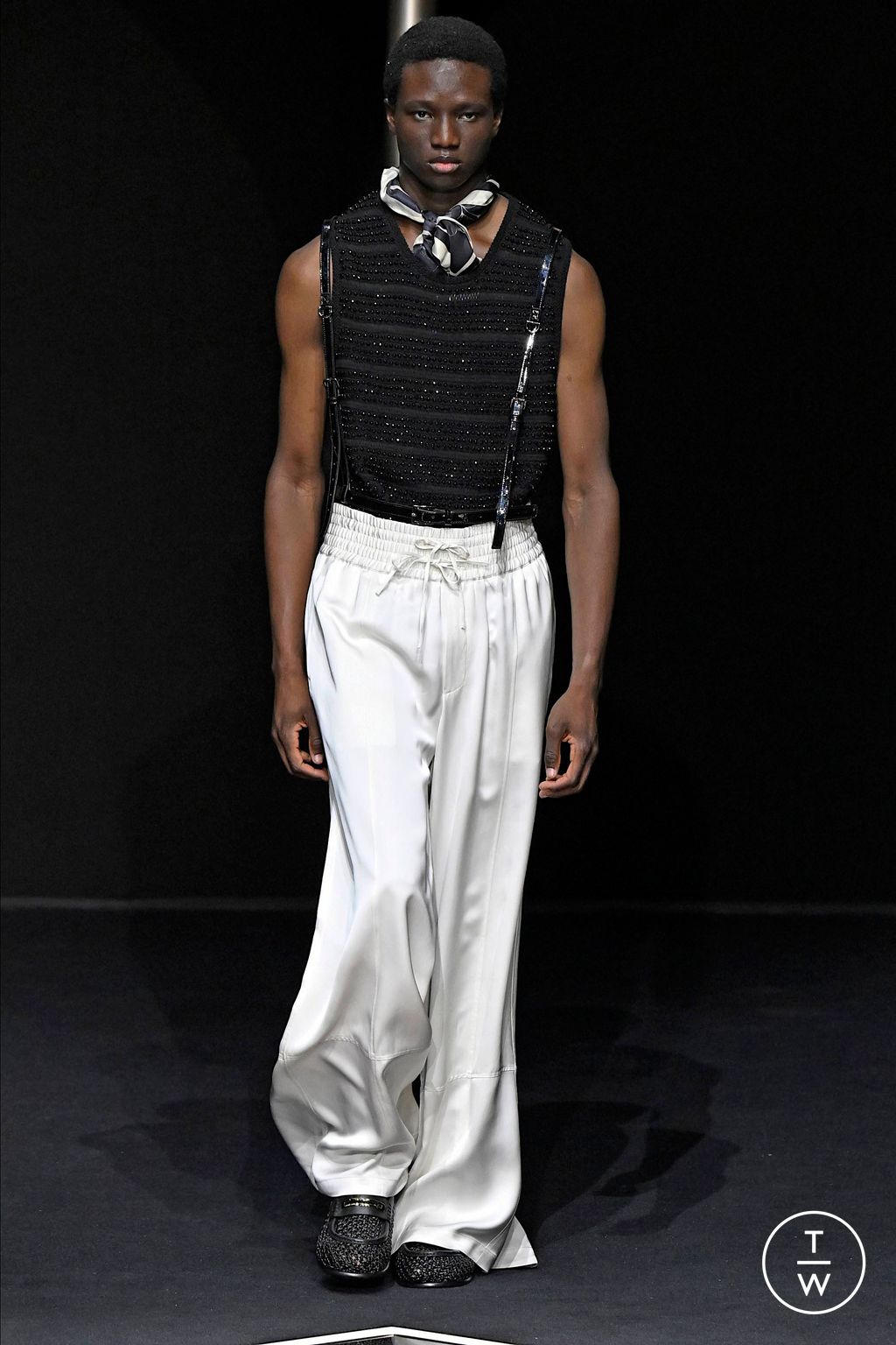 Fashion Week Milan Spring/Summer 2024 look 86 de la collection Emporio Armani menswear