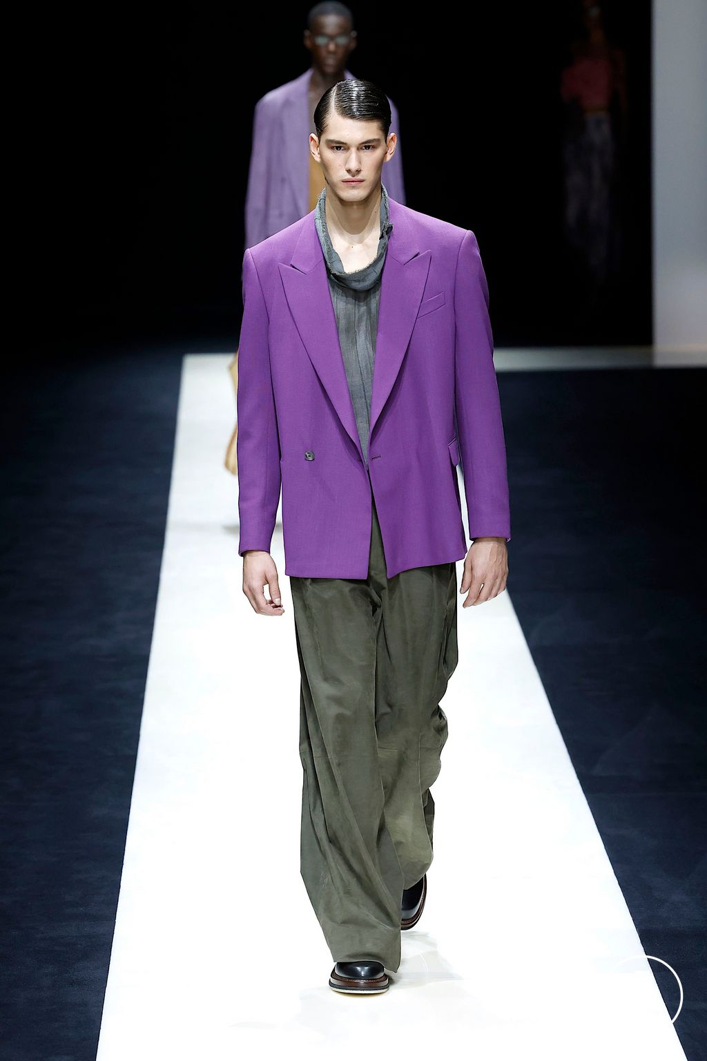 Fashion Week Milan Spring/Summer 2025 look 69 from the Emporio Armani collection womenswear