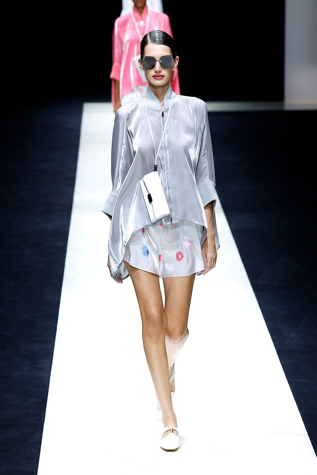 Fashion Week Milan Spring/Summer 2025 look 74 from the Emporio Armani collection womenswear