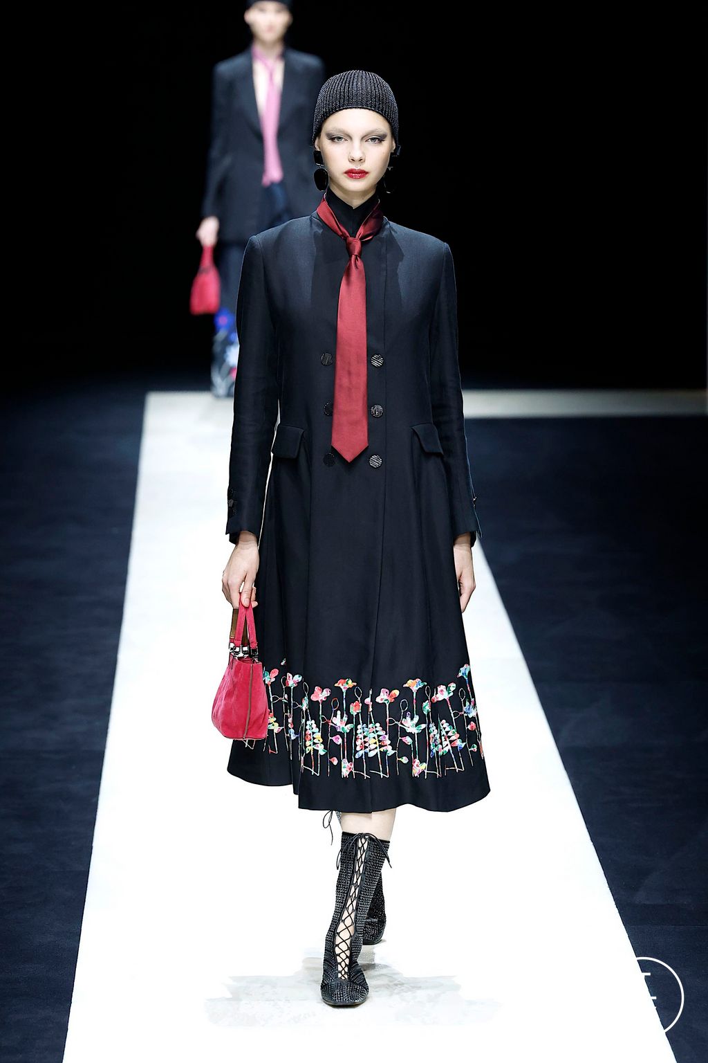 Fashion Week Milan Spring/Summer 2025 look 84 from the Emporio Armani collection womenswear
