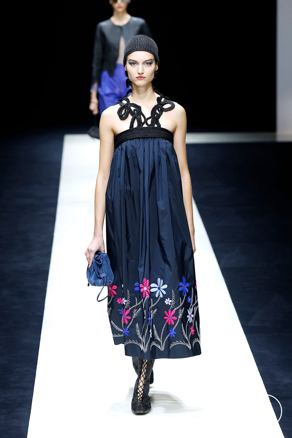 Fashion Week Milan Spring/Summer 2025 look 86 from the Emporio Armani collection womenswear