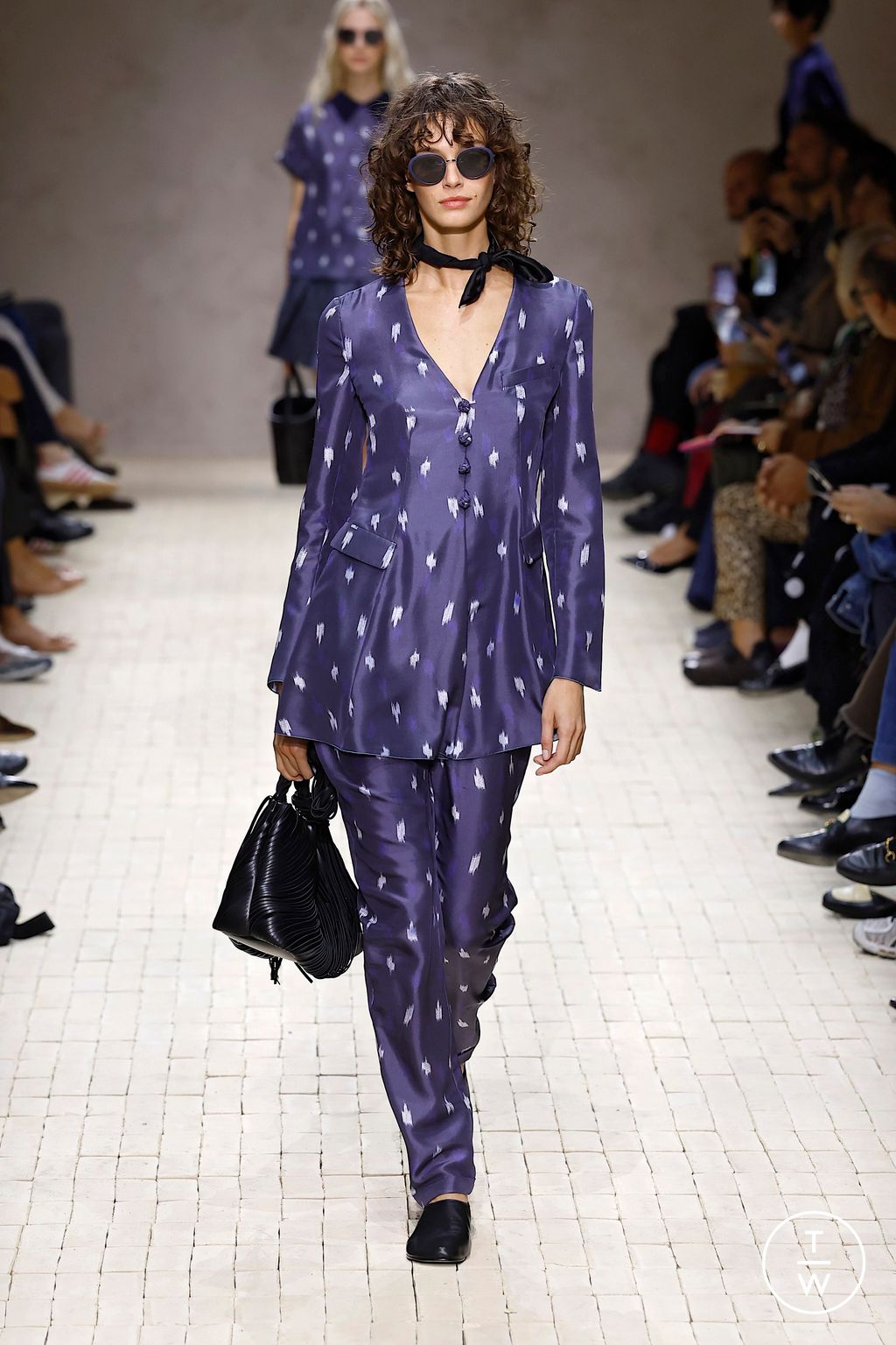 Fashion Week Milan Spring/Summer 2026 look 57 from the Emporio Armani collection womenswear