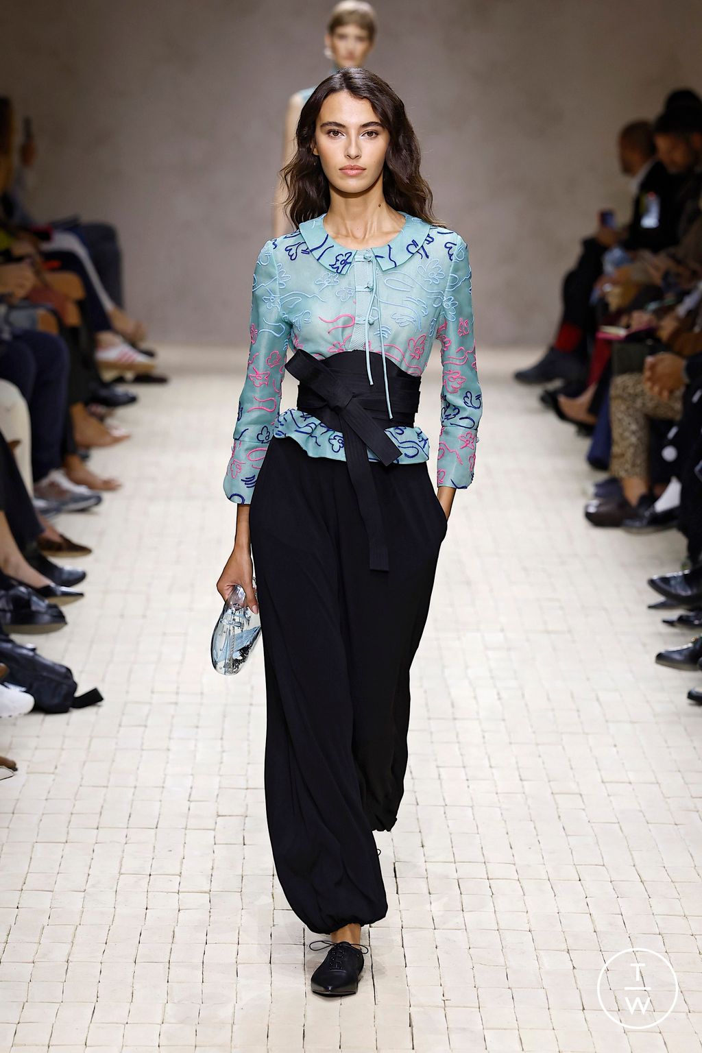 Fashion Week Milan Spring/Summer 2026 look 62 from the Emporio Armani collection womenswear