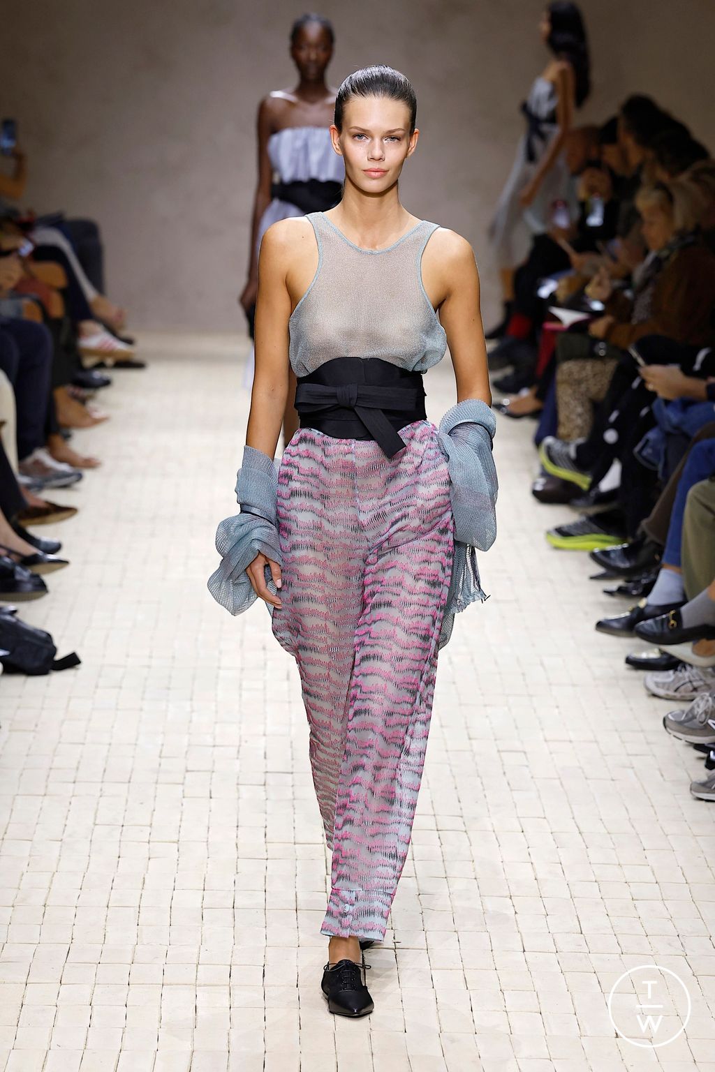 Fashion Week Milan Spring/Summer 2026 look 67 from the Emporio Armani collection womenswear