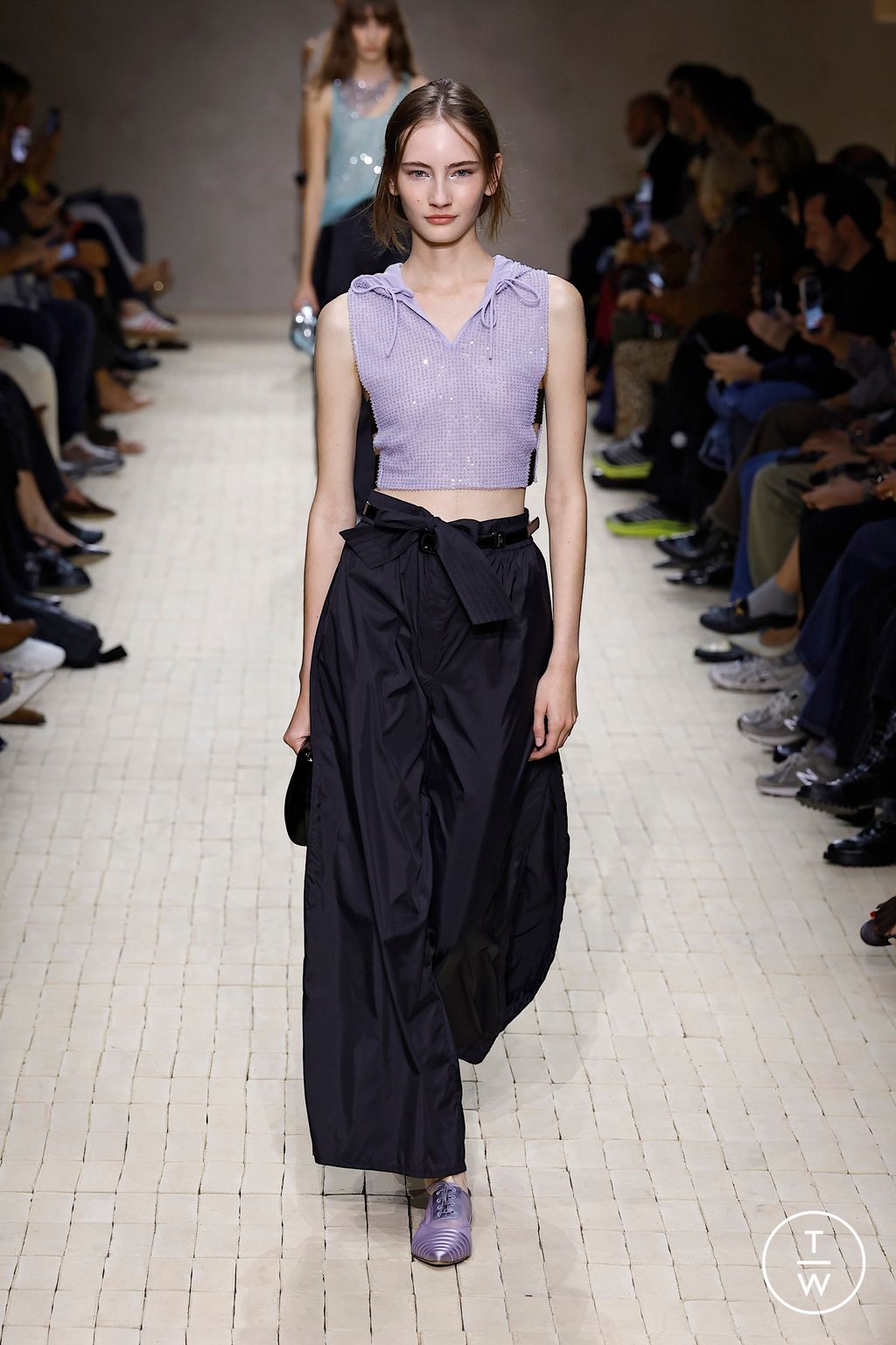 Fashion Week Milan Spring/Summer 2026 look 73 from the Emporio Armani collection womenswear