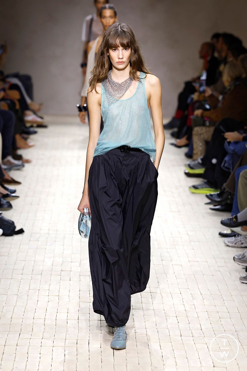 Fashion Week Milan Spring/Summer 2026 look 74 from the Emporio Armani collection womenswear