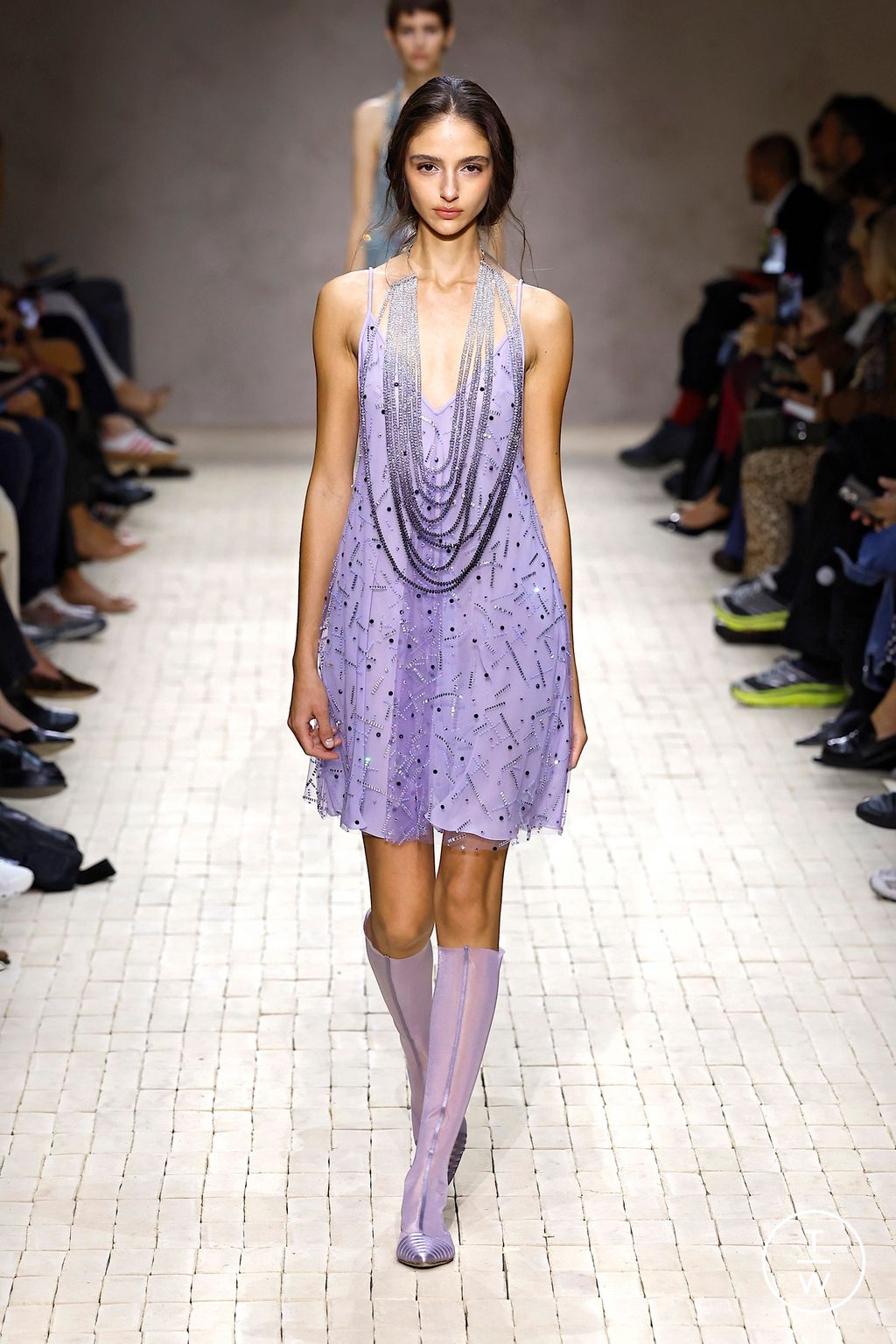 Fashion Week Milan Spring/Summer 2026 look 84 from the Emporio Armani collection womenswear