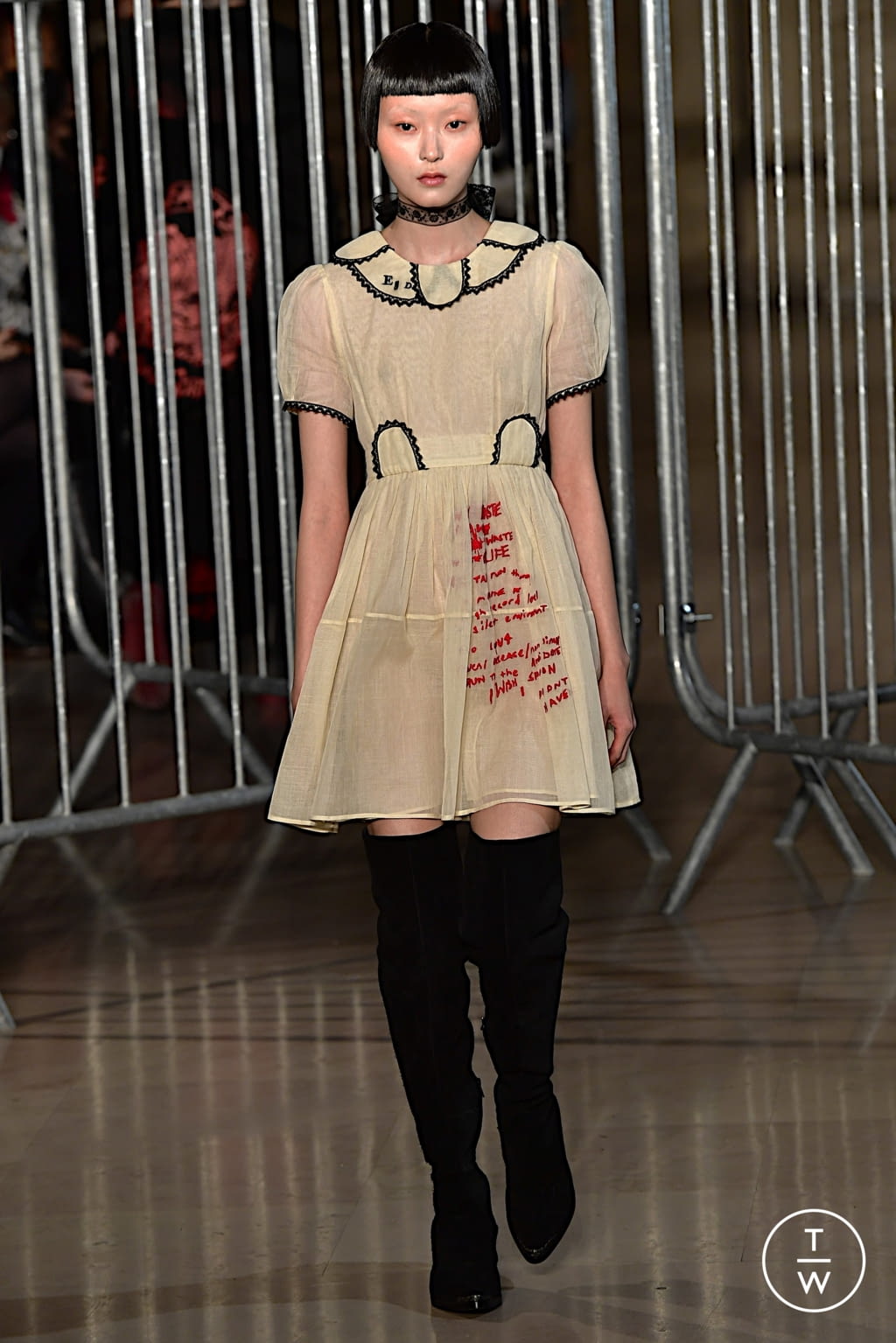Fashion Week Paris Spring/Summer 2022 look 25 from the Enfants Riches Déprimés collection womenswear