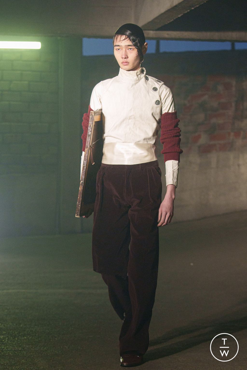 Fashion Week Paris Fall/Winter 2024 look 6 from the Enfants Riches Déprimés collection womenswear