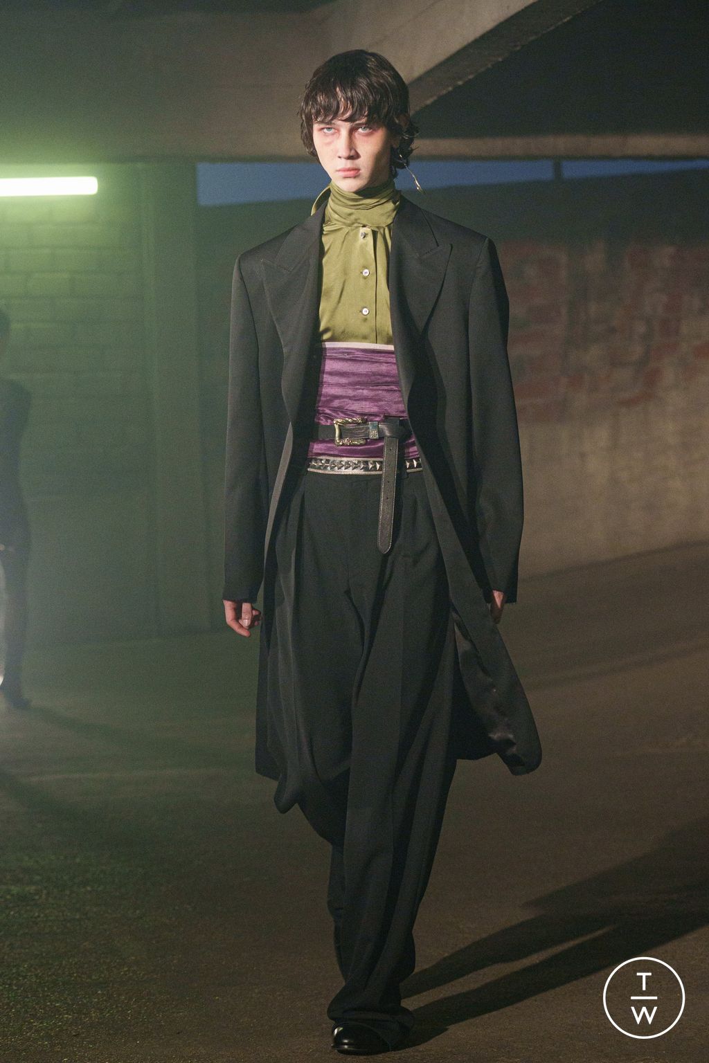 Fashion Week Paris Fall/Winter 2024 look 24 from the Enfants Riches Déprimés collection womenswear