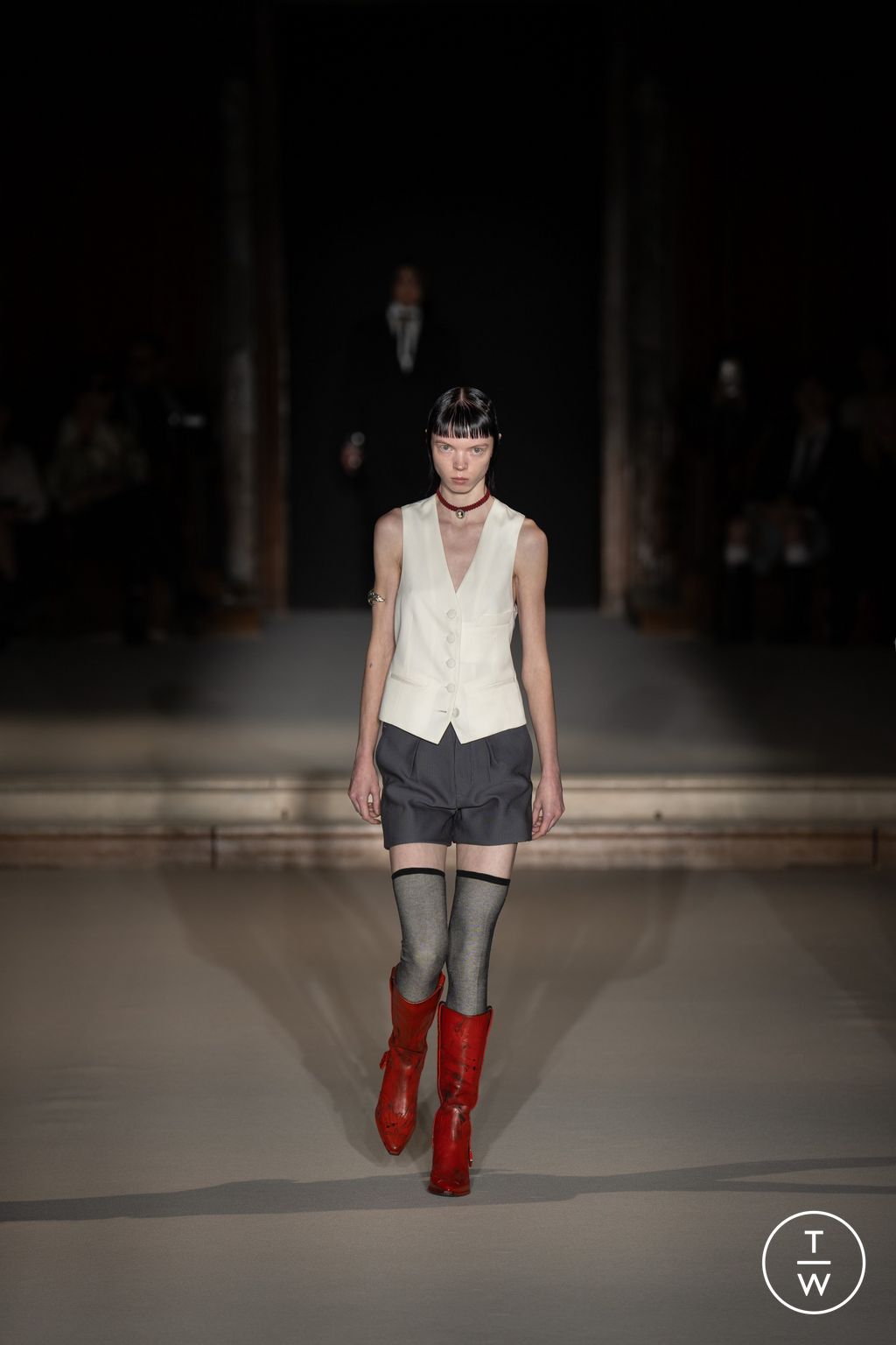 Fashion Week Paris Spring/Summer 2024 look 12 from the Enfants Riches Déprimés collection womenswear