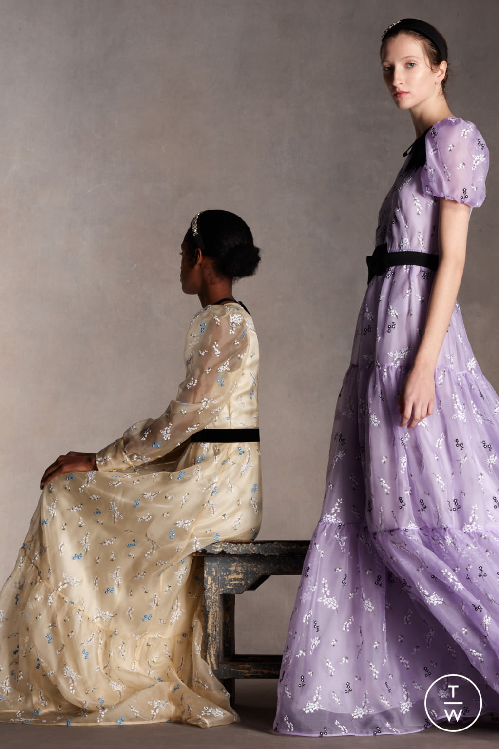 Fashion Week London Pre-Fall 2020 look 15 from the Erdem collection 女装