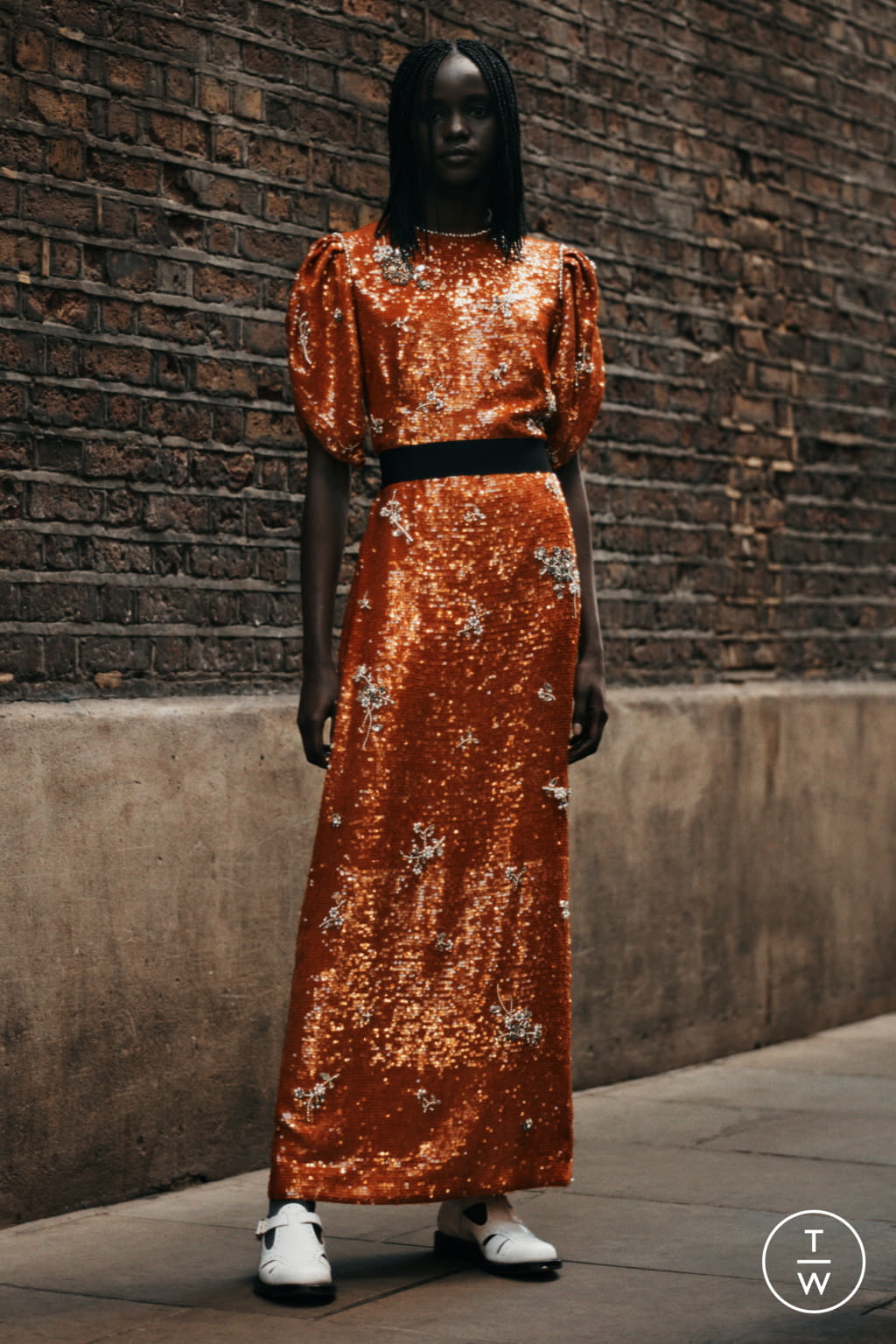 Fashion Week London Pre-Fall 2022 look 11 from the Erdem collection 女装