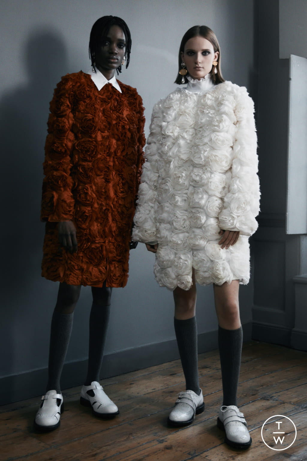 Fashion Week London Pre-Fall 2022 look 6 de la collection Erdem womenswear