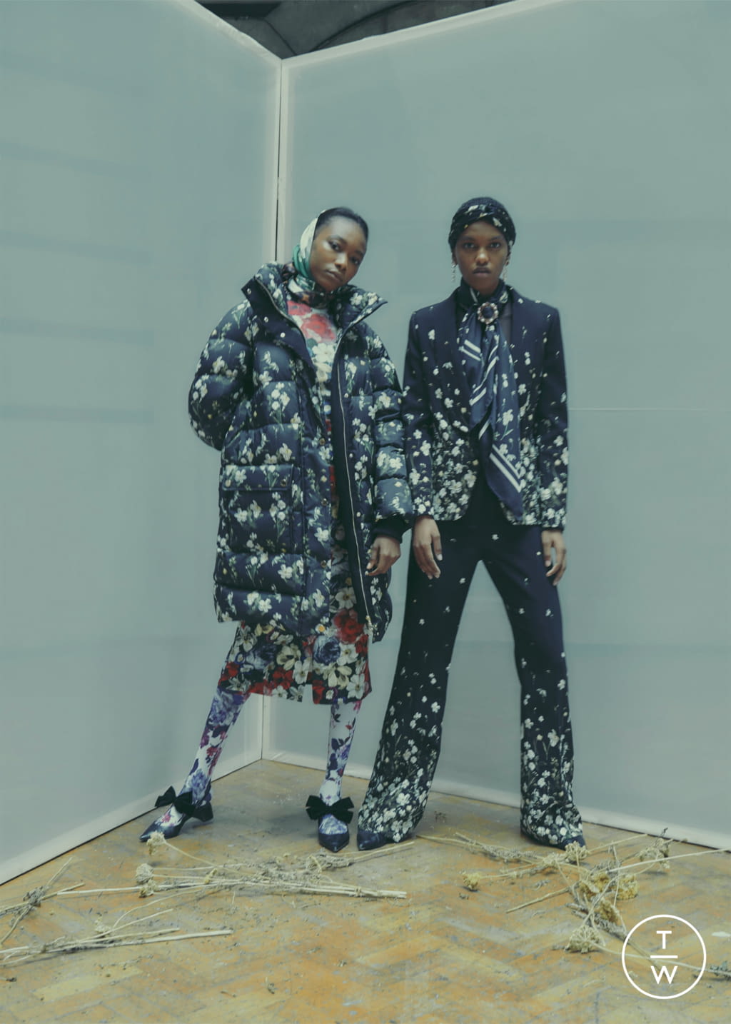 Fashion Week London Resort 2020 look 13 from the Erdem collection 女装