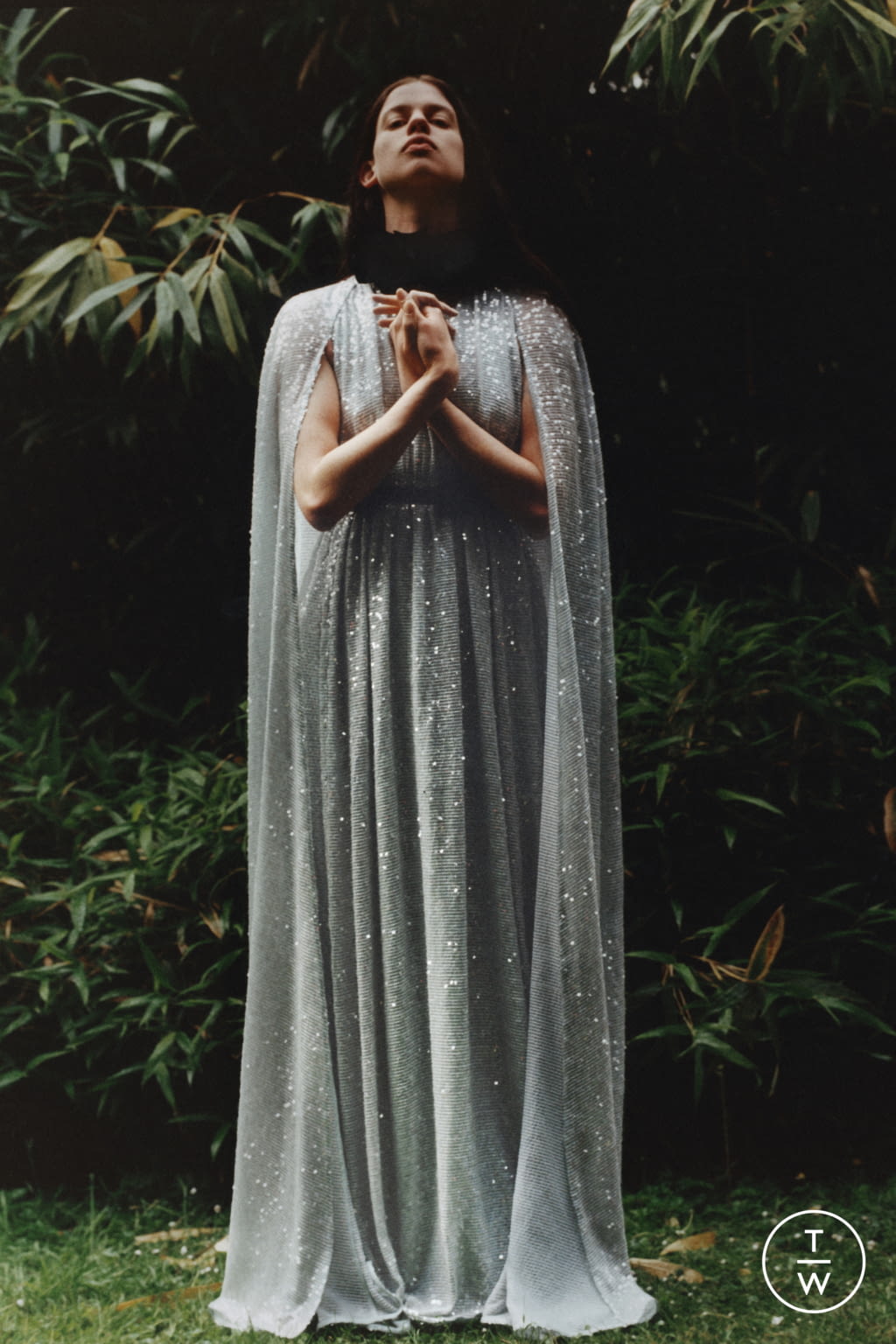 Fashion Week London Resort 2021 look 8 de la collection Erdem womenswear