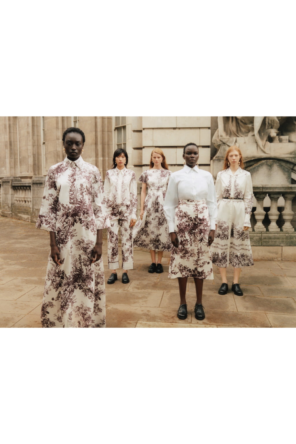 Fashion Week London Resort 2022 look 13 from the Erdem collection womenswear
