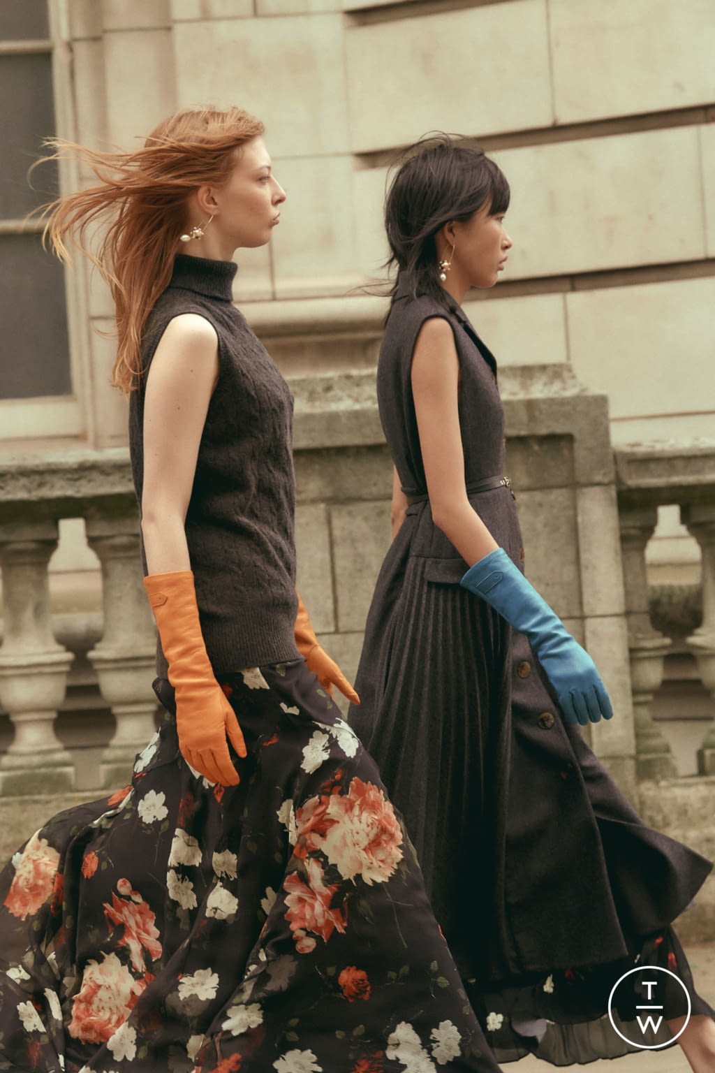 Fashion Week London Resort 2022 look 35 de la collection Erdem womenswear