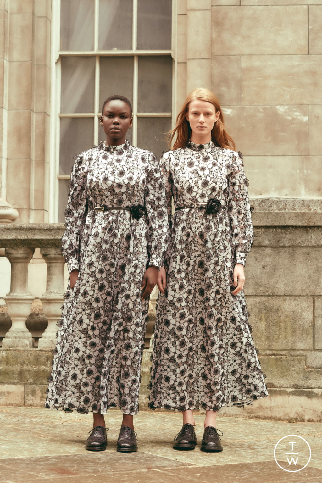Fashion Week London Resort 2022 look 41 from the Erdem collection womenswear