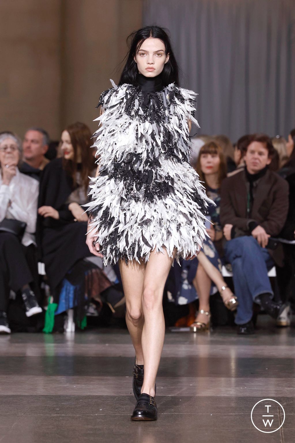 Fashion Week London Fall/Winter 2026 look 11 de la collection Erdem womenswear