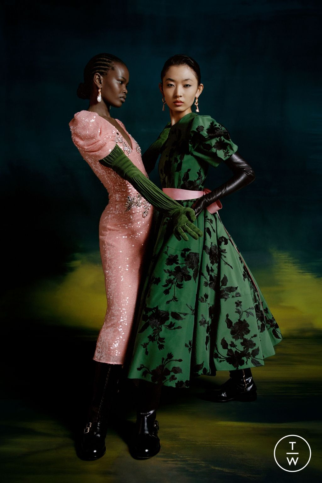 Fashion Week London Pre-Fall 2023 look 7 from the Erdem collection womenswear