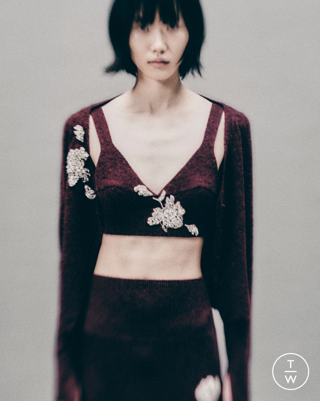 Fashion Week London Pre-Fall 2025 look 16 from the Erdem collection womenswear