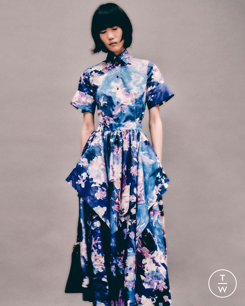 Fashion Week London Pre-Fall 2025 look 21 de la collection Erdem womenswear