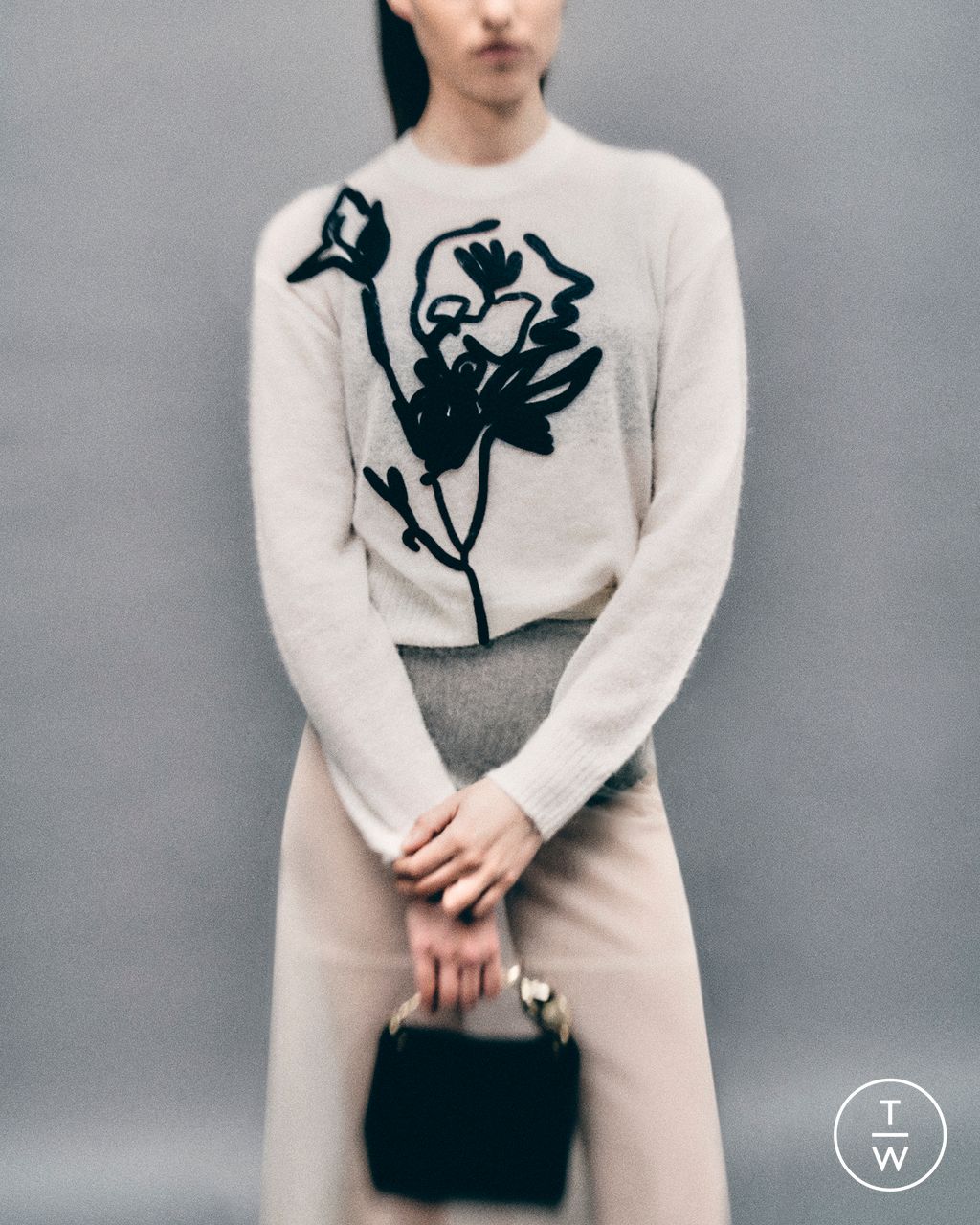 Fashion Week London Pre-Fall 2025 look 3 de la collection Erdem womenswear