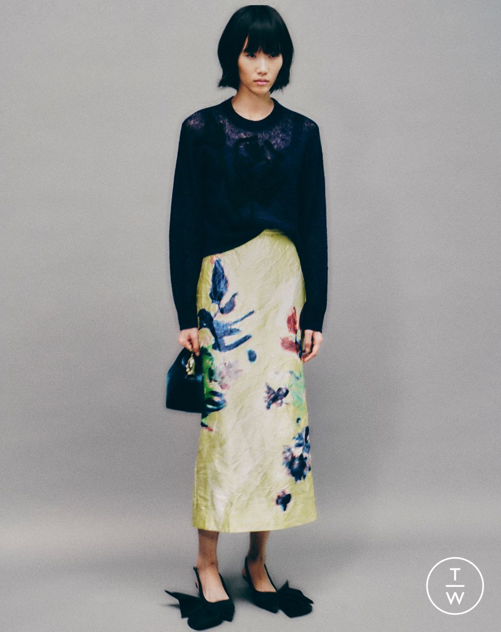 Fashion Week London Pre-Fall 2025 look 31 from the Erdem collection womenswear