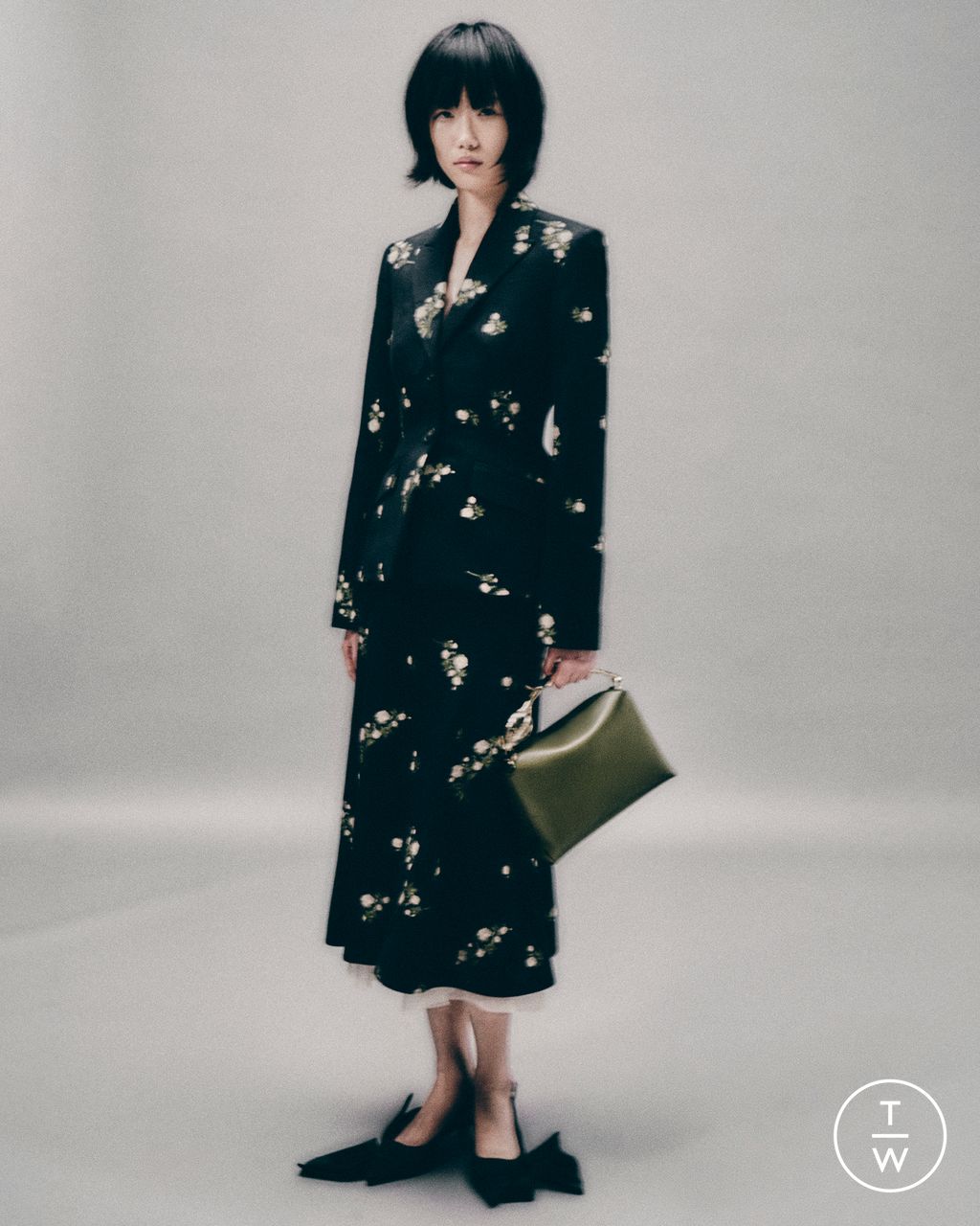 Fashion Week London Pre-Fall 2025 look 35 de la collection Erdem womenswear