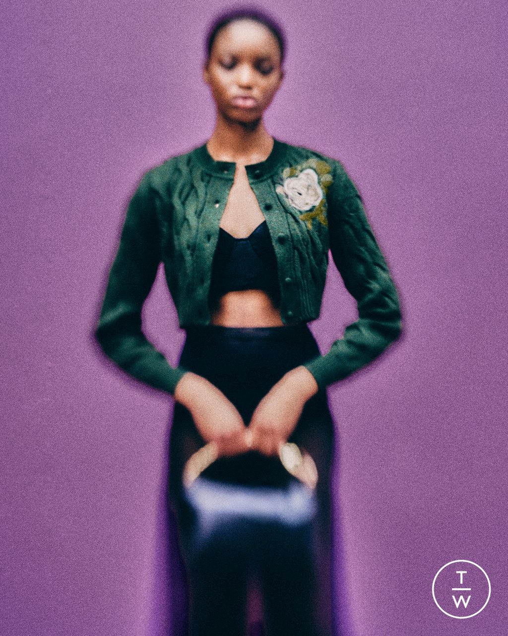 Fashion Week London Pre-Fall 2025 look 36 de la collection Erdem womenswear