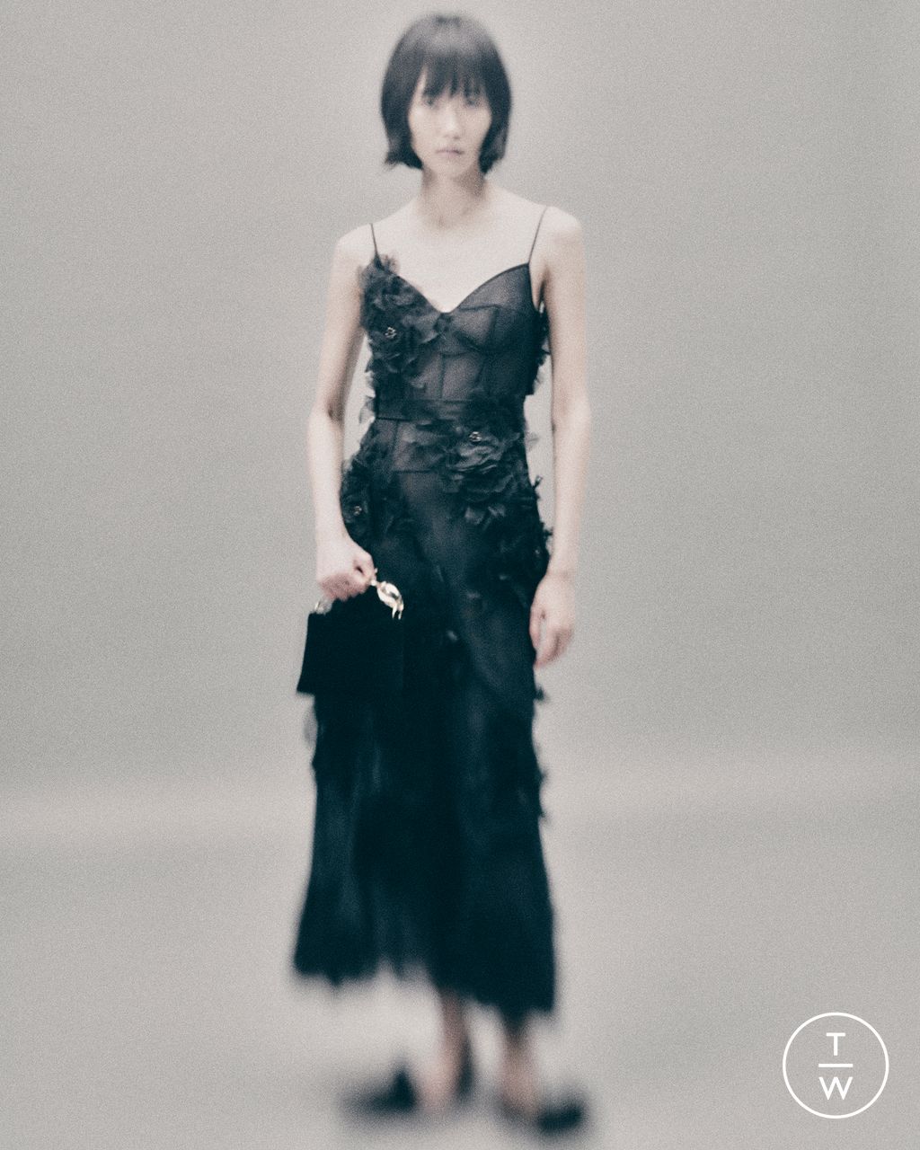 Fashion Week London Pre-Fall 2025 look 37 from the Erdem collection womenswear